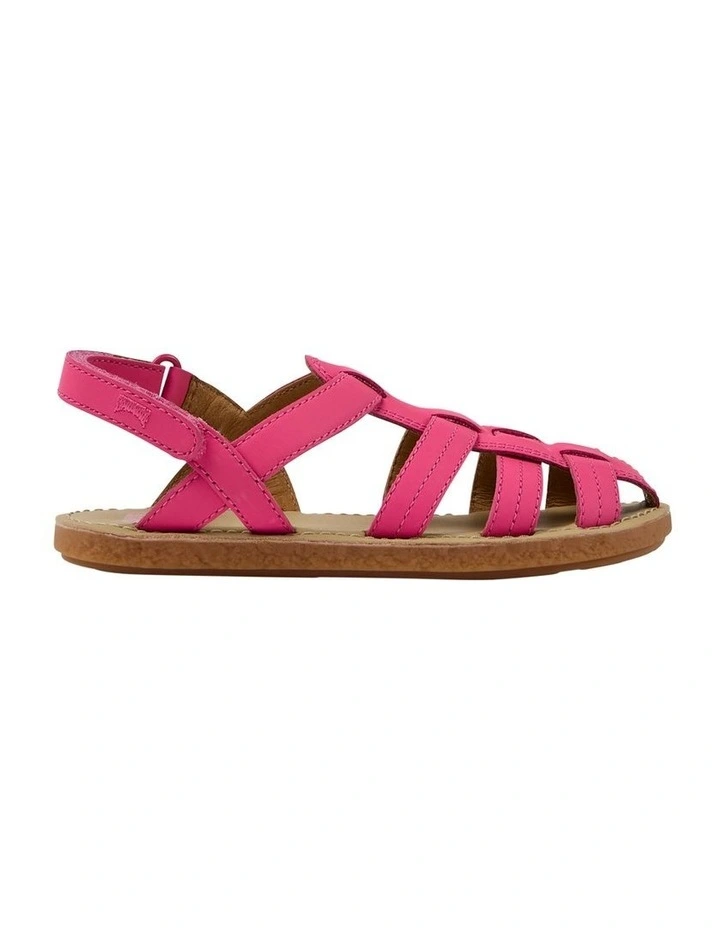 Miko Cage Toe Youth  Sandals In Bright Pink image 1