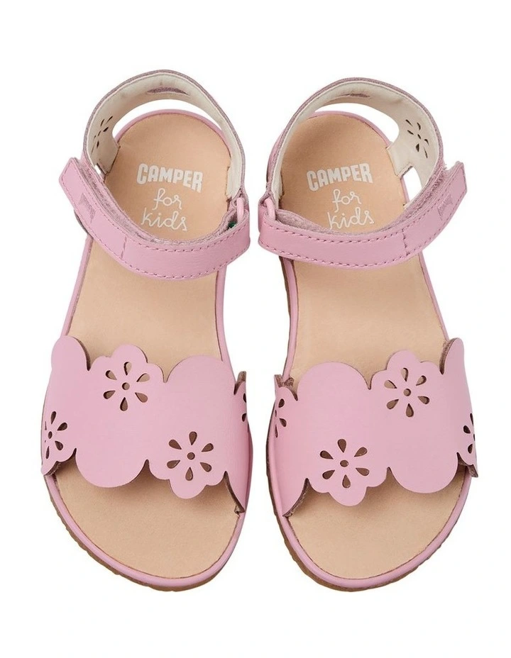 Miko Cut Out Youth Sandals In Pink image 2