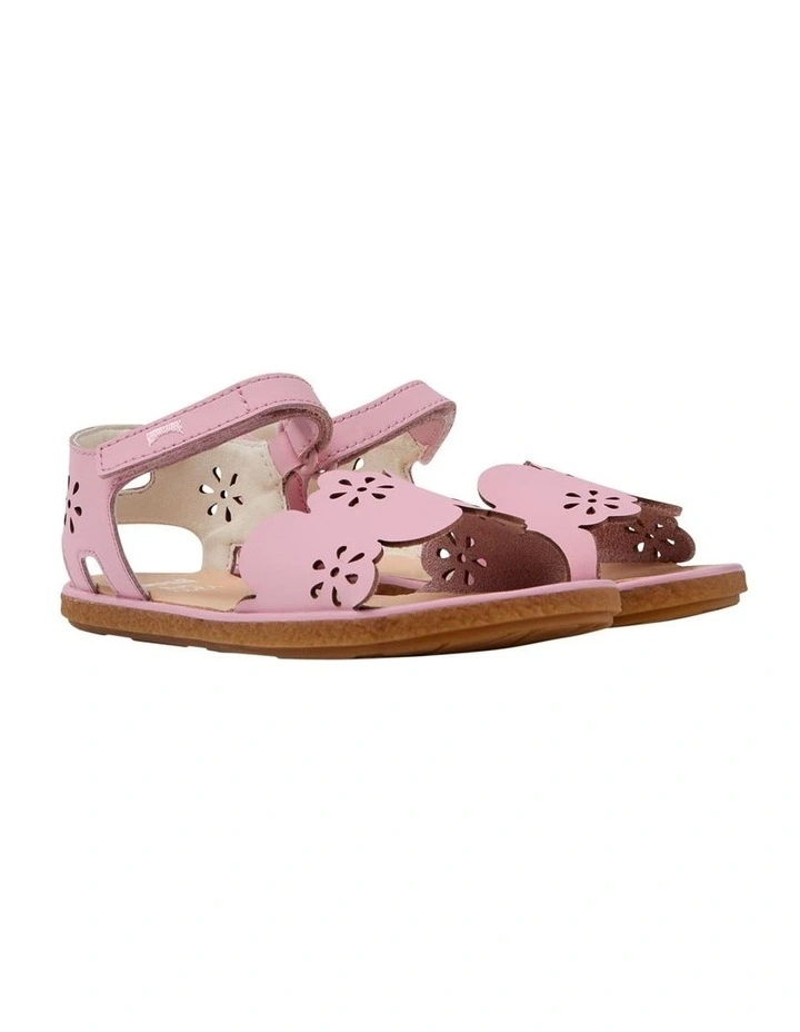 Miko Cut Out Youth Sandals In Pink image 4