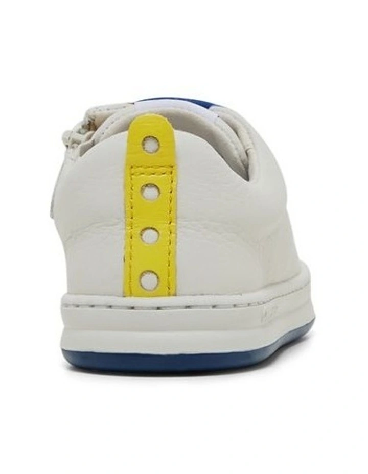 Twins Block Sneaker Youth White Sneakers image 3