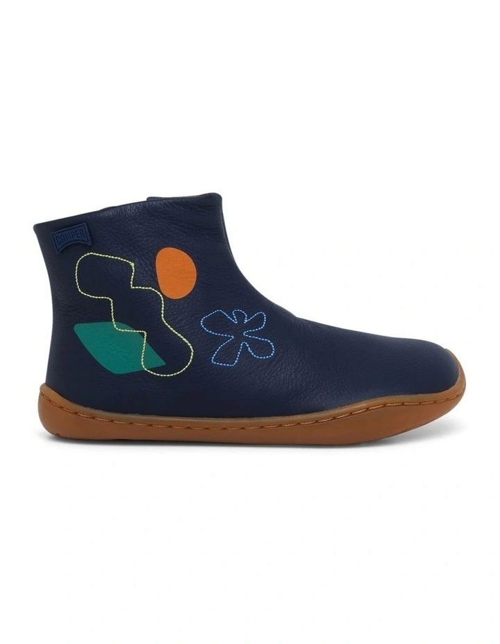 Twins Abstract Youth Boots in Dark Navy image 1
