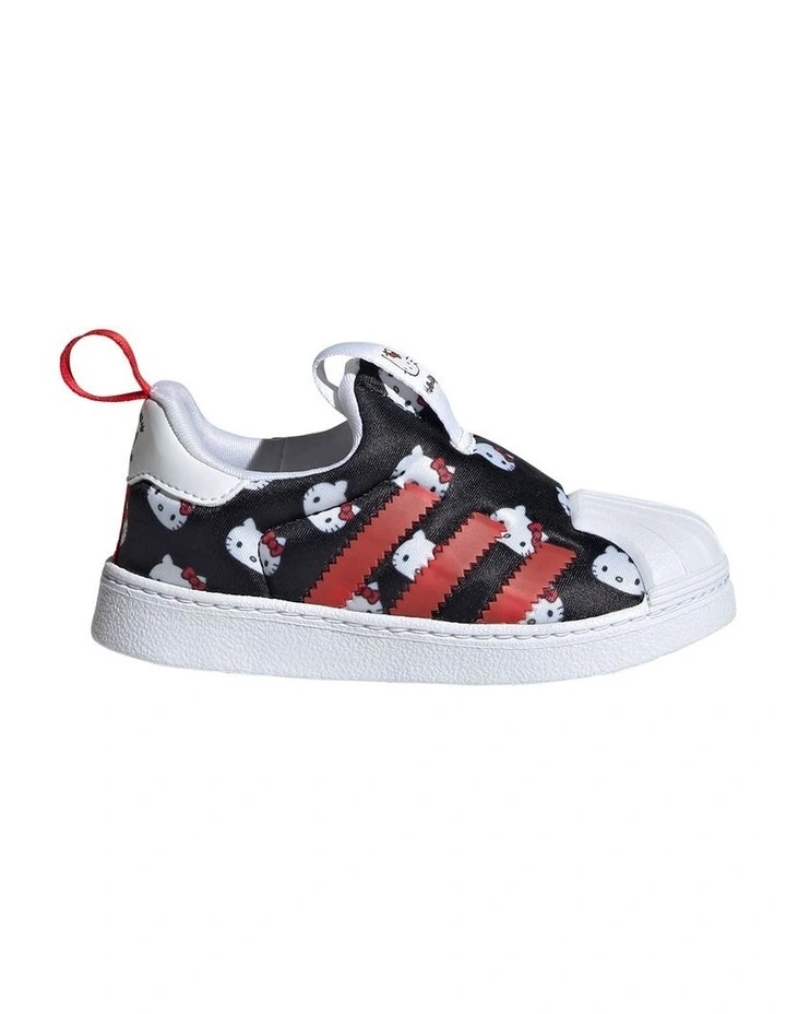 Superstar 360 Hello Kitty Infant Sneakers In Black/White image 1