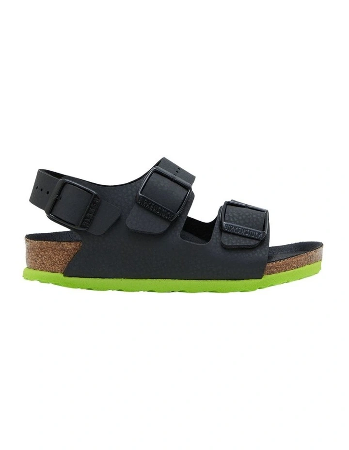 Milano Bf Narrow Children's Sandals in Black image 1