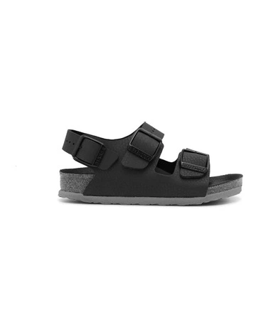 Milano Bf Narrow Children's Sandals in Black