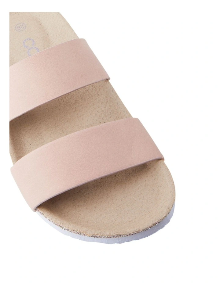 Avery Sparkle Slides in Blush image 4