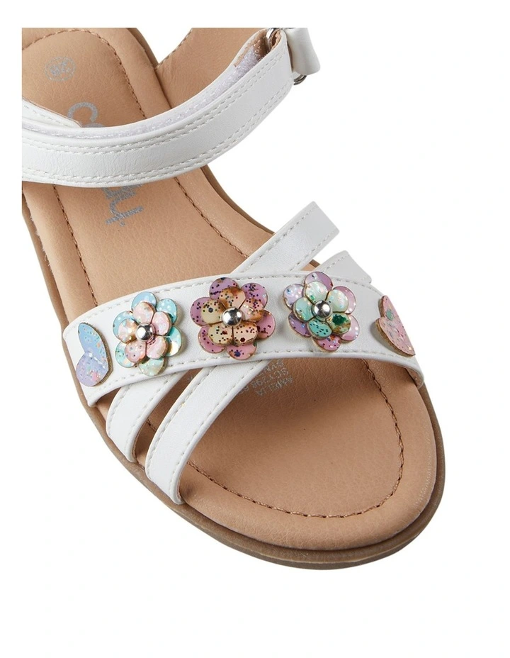 Amelia Sandals In White image 4