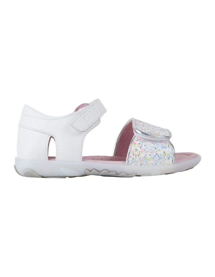 Glitz Sandals In White image 1