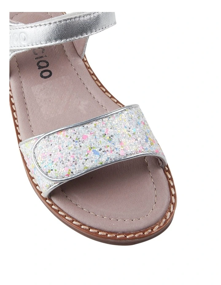 Glamour Sandals In Silver image 4
