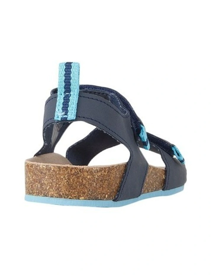 Cliff Sandals in Navy image 3