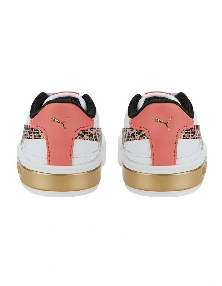 Cali Wild Star Infant Sneakers In White image 3