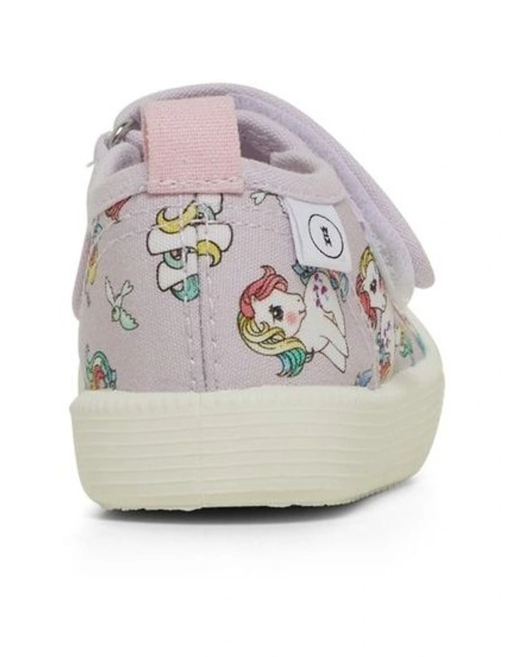 My Little Pony Print Classic Mary Jane Shoes In Lilac image 3