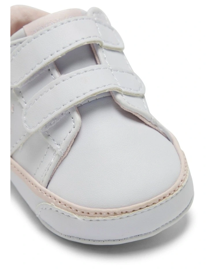 Sayer Ez Sneakers In White/Light Pink image 4