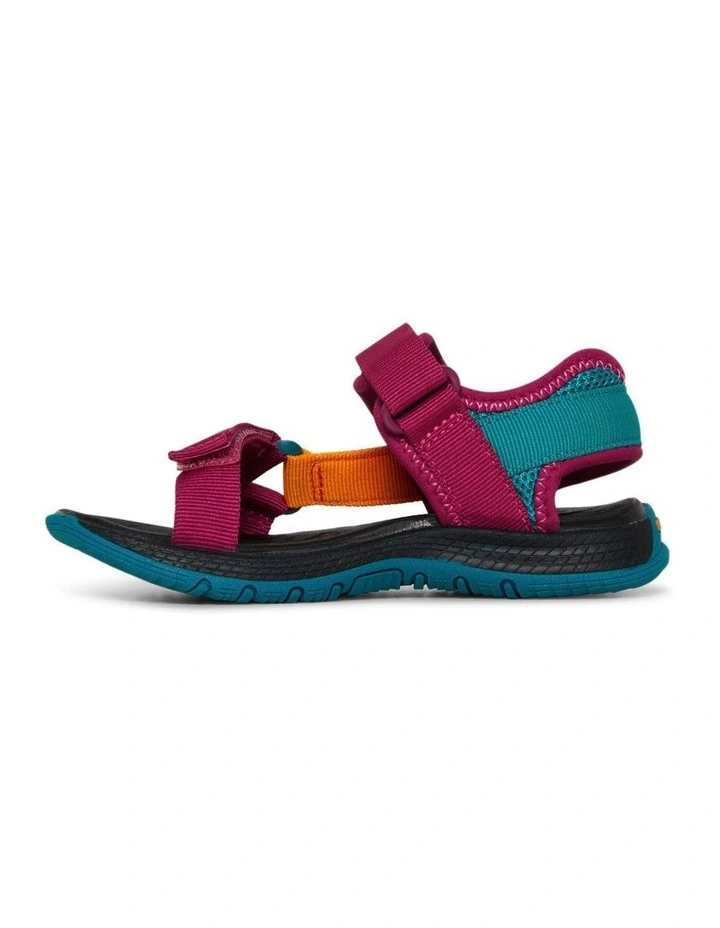 Kahuna Web Sandals in Berry/Multi image 2