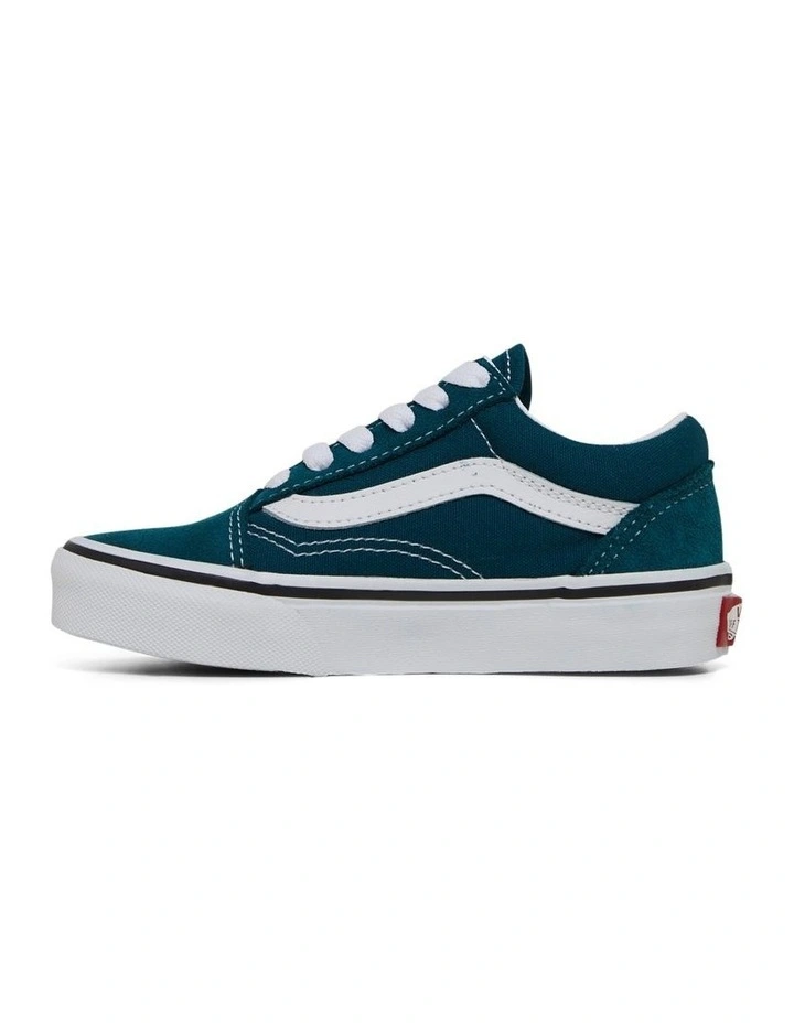 Old Skool Sneakers in Dark Green image 2