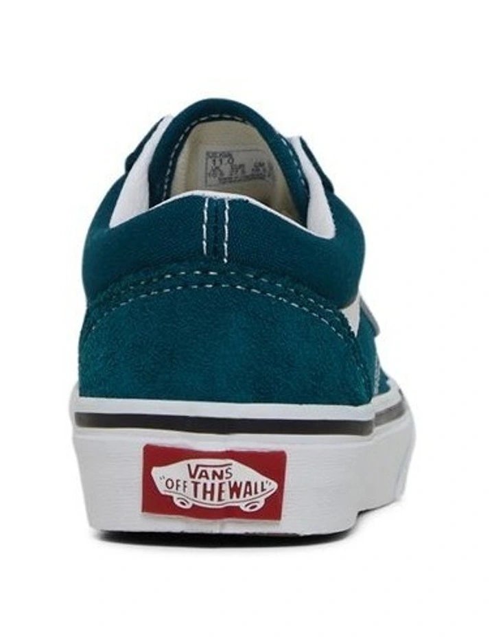 Old Skool Sneakers in Dark Green image 3