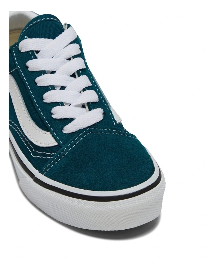 Old Skool Sneakers in Dark Green image 4