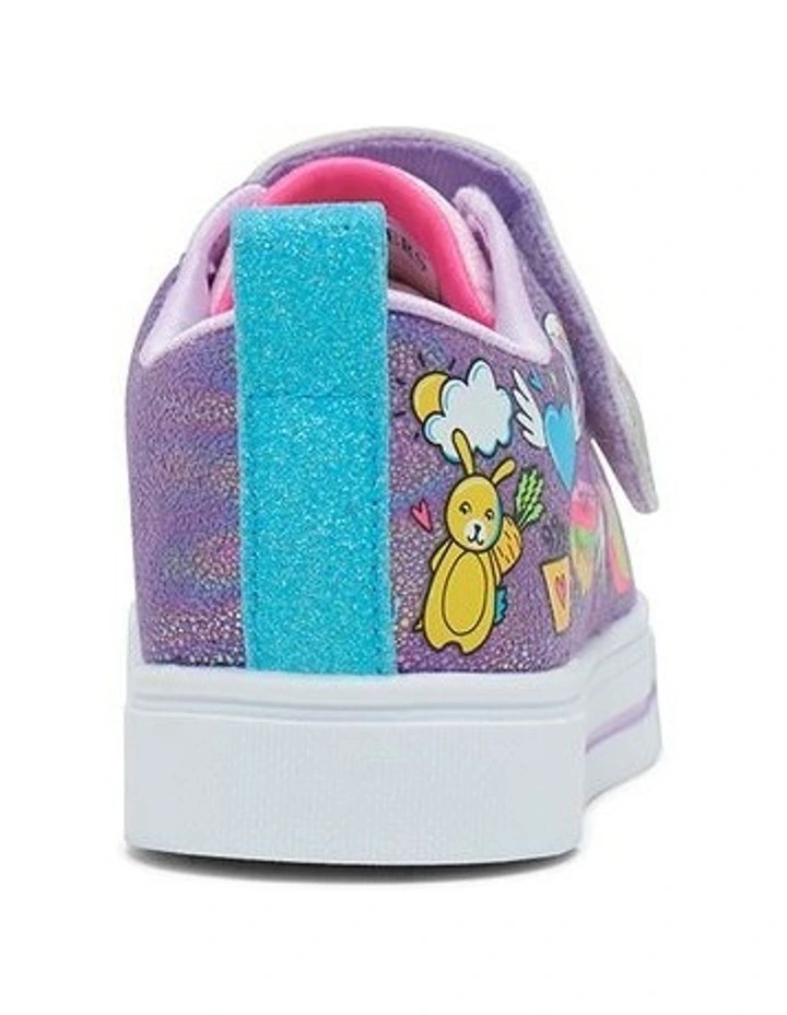 Twinkle Toes Magic Youth Sneakers in Purple image 2