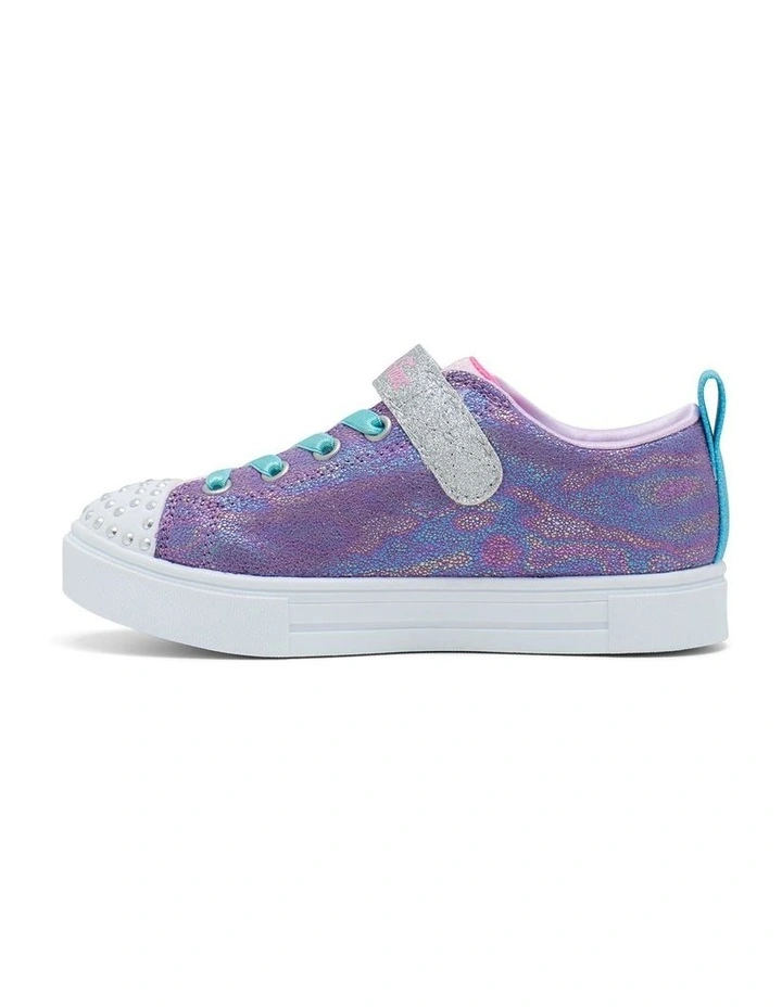 Twinkle Toes Magic Youth Sneakers in Purple image 3
