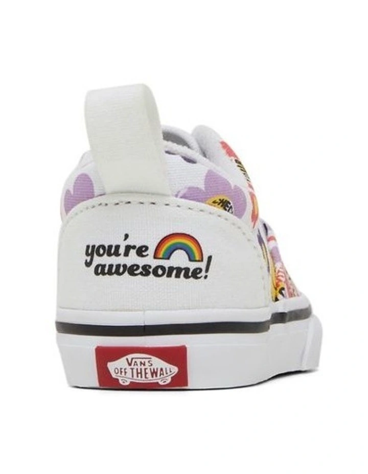 Vans Era Radically Happy El Infant Sneakers in White MYER