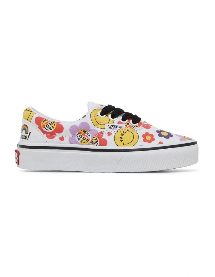 Era Radically Happy Youth Sneakers in White image 1