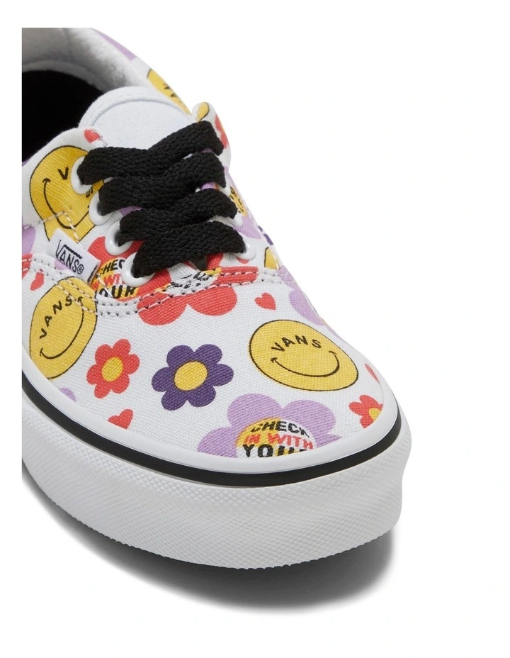 Era Radically Happy Youth Sneakers in White image 4