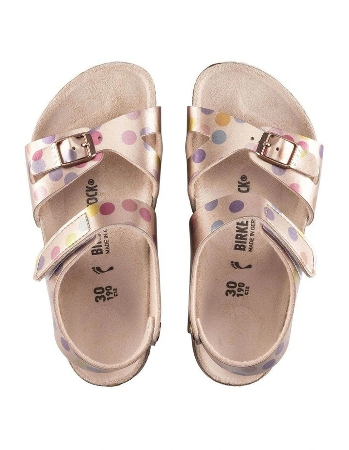 Colorado Narrow Dots Sandals In Copper image 2