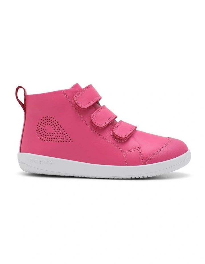 Kid  Hi Court Boots in Fuchsia image 1
