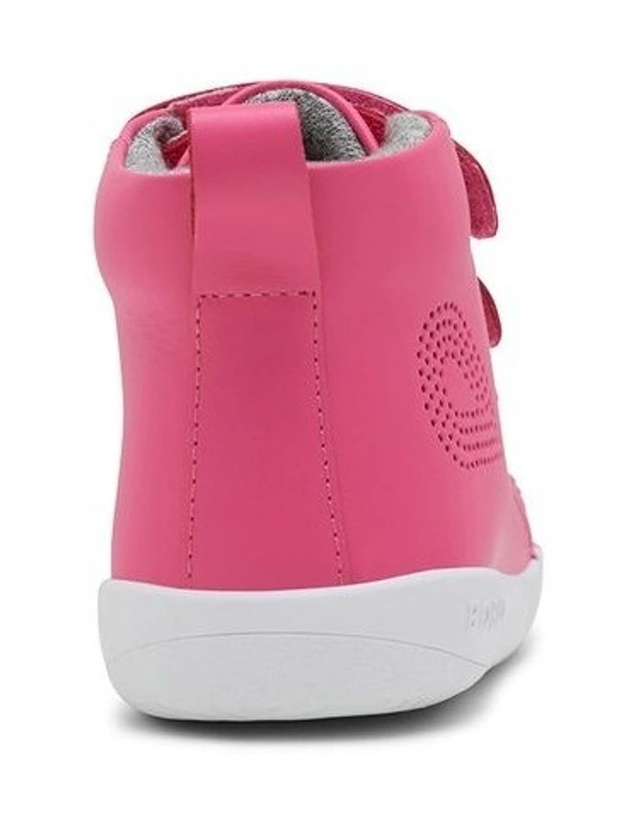 Kid  Hi Court Boots in Fuchsia image 2