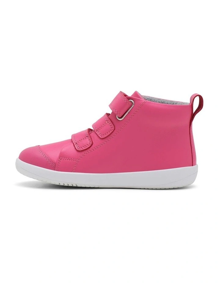 Kid  Hi Court Boots in Fuchsia image 3