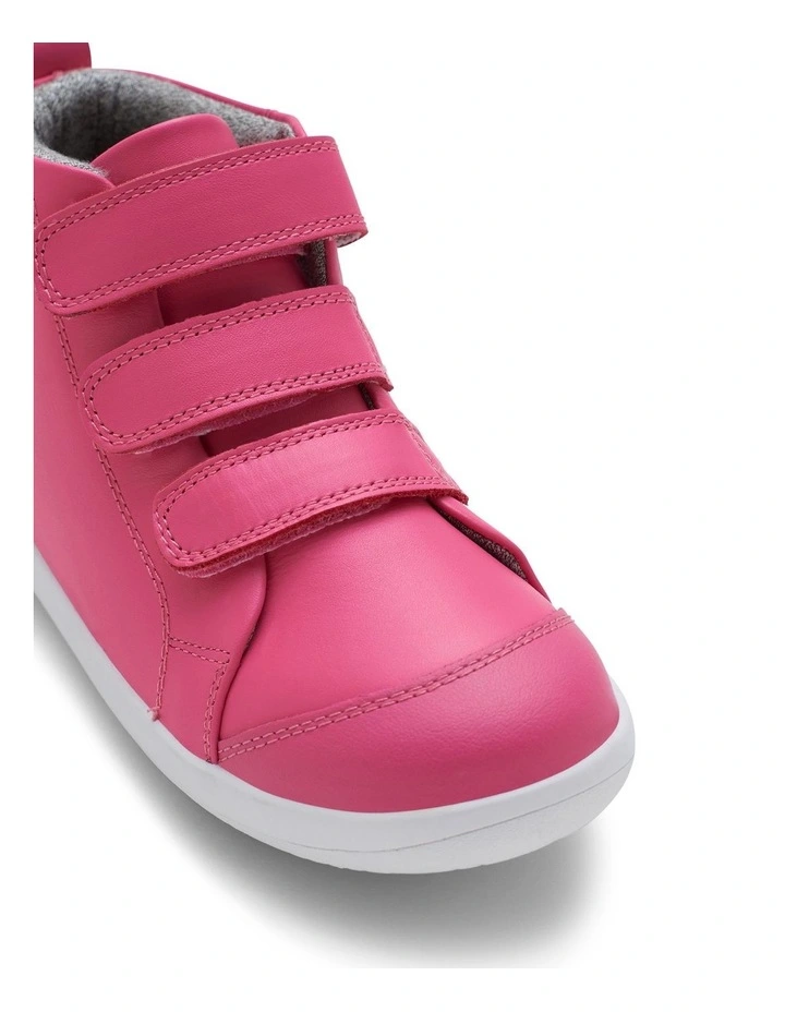 Kid  Hi Court Boots in Fuchsia image 4