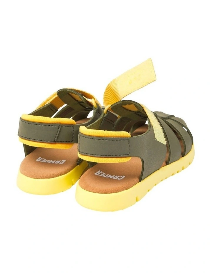 Oruga Sandals in Dark Green image 3