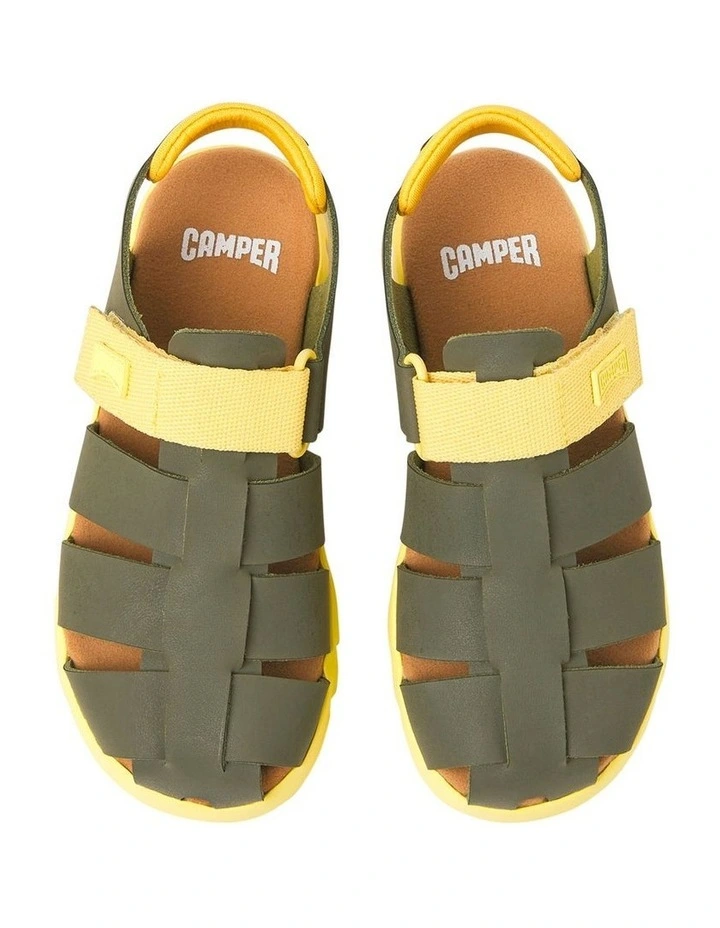 Oruga Sandals in Dark Green image 4