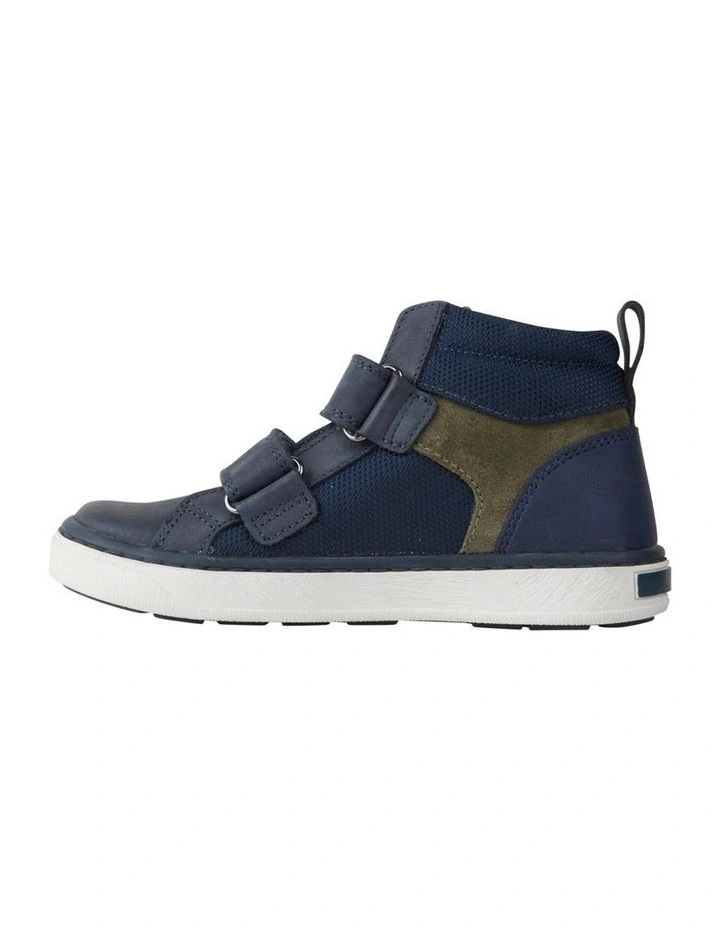 Gideon Boot Boots in Navy/Olive image 2