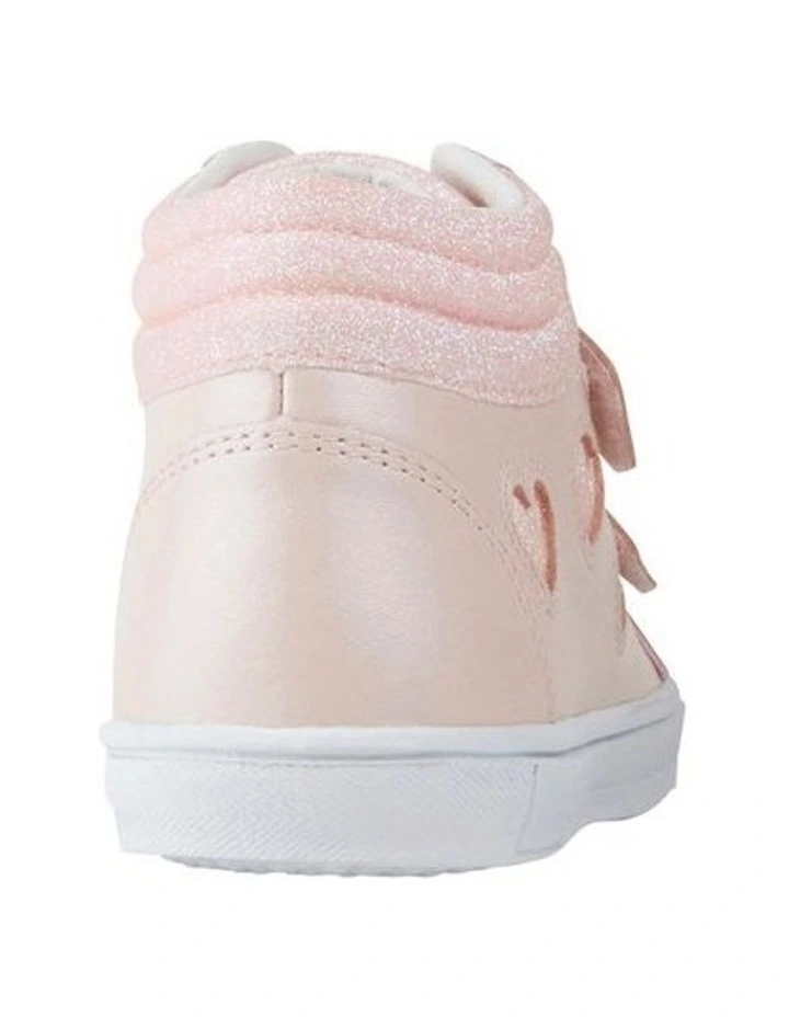 Goldie Heart Boots in Rose image 3