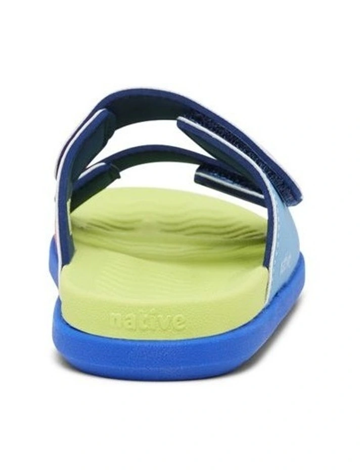 Frankie Sugarlite Youth Beach Sandals in Blue image 2