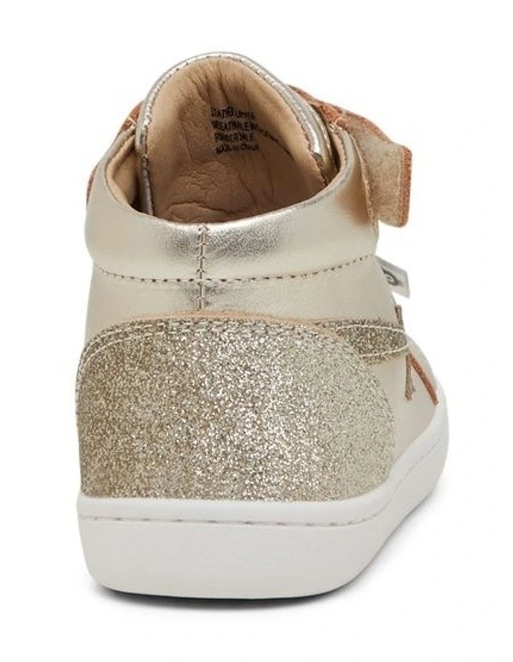 All In Hi Top Boots in Gold image 2