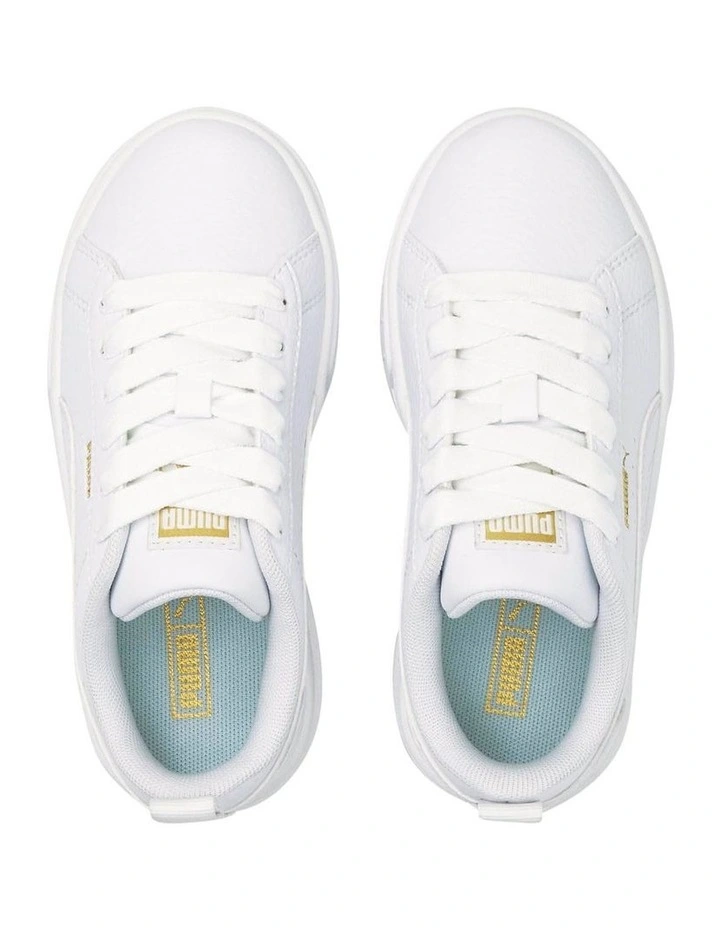 Mayze Pre-School Sneakers in White image 4