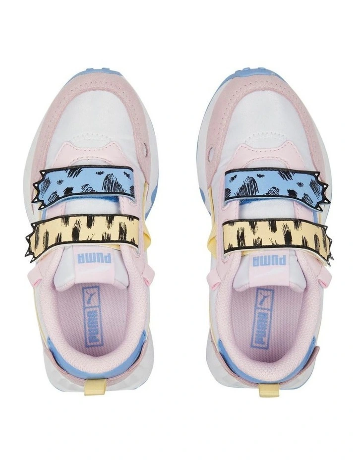 Rider FV Puma Mates Pre-School Sneakers in Pink image 4