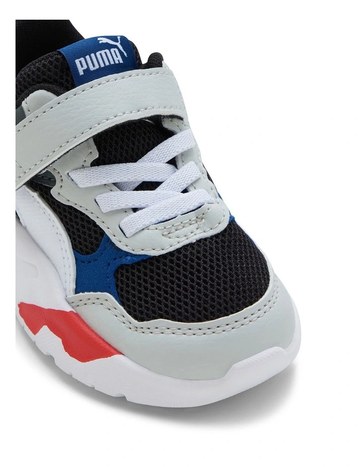 Trinity Self-Fastening Infant Sneakers In Black/White/Grey/Roy image 4