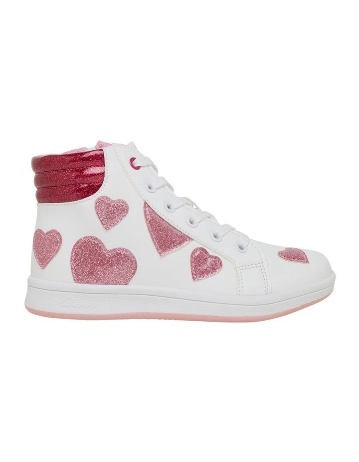 Dizzy Hi Sneakers in White image 1