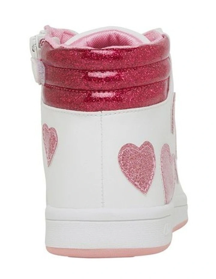 Dizzy Hi Sneakers in White image 3