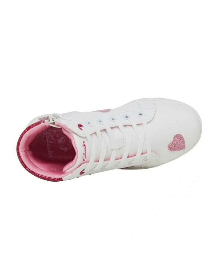 Dizzy Hi Sneakers in White image 4