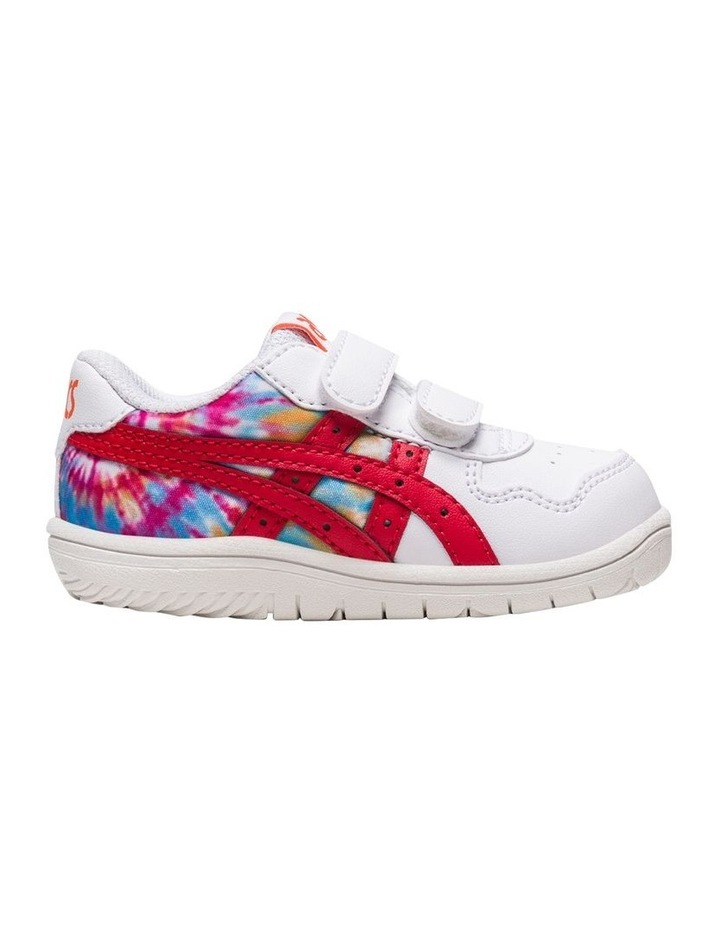 Japan S Infant Sneakers in White/Red White