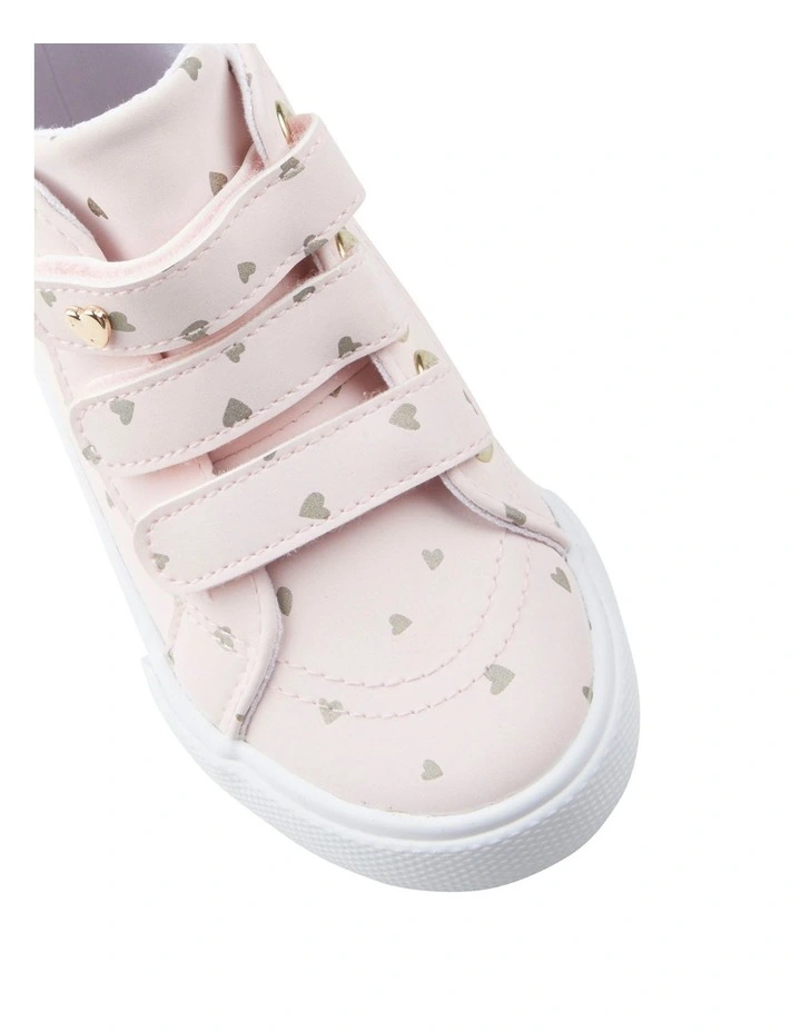 Mae Hi Top Sneakers in Pink image 4