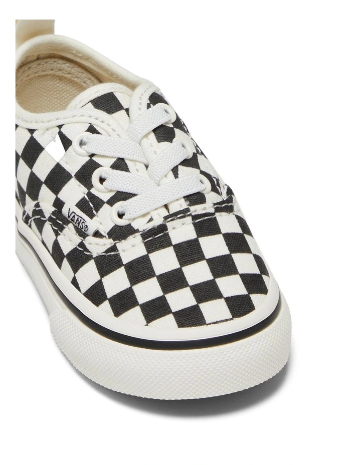 Vans Authentic Elastic Lace Infant Sneakers in White MYER