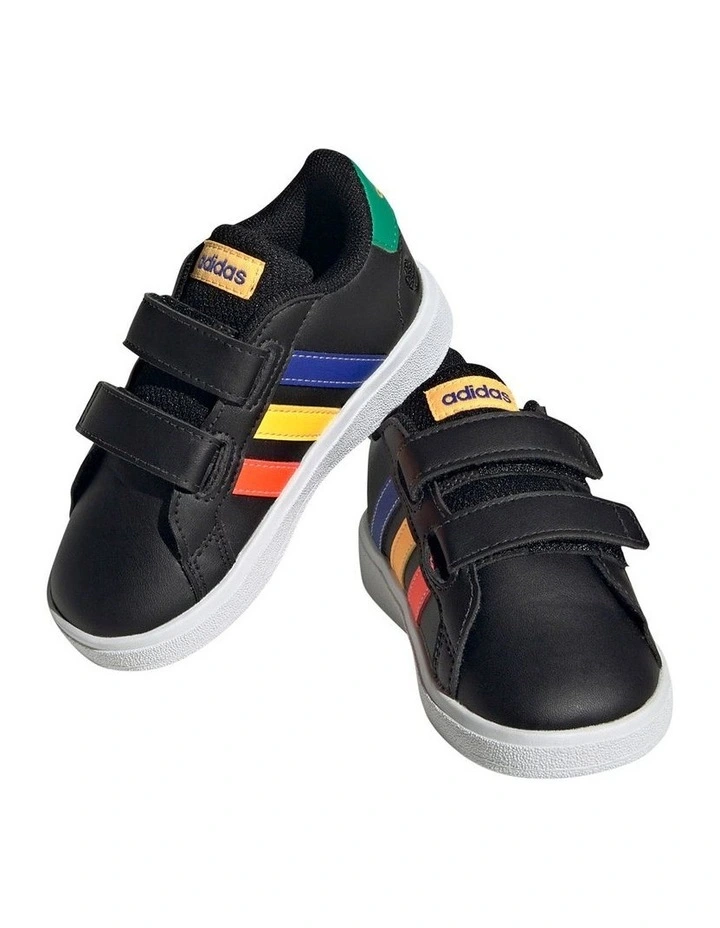 adidas gazelle silver green womens adidas Grand Court 2.0 Shoes Kids Black 10K main image 1