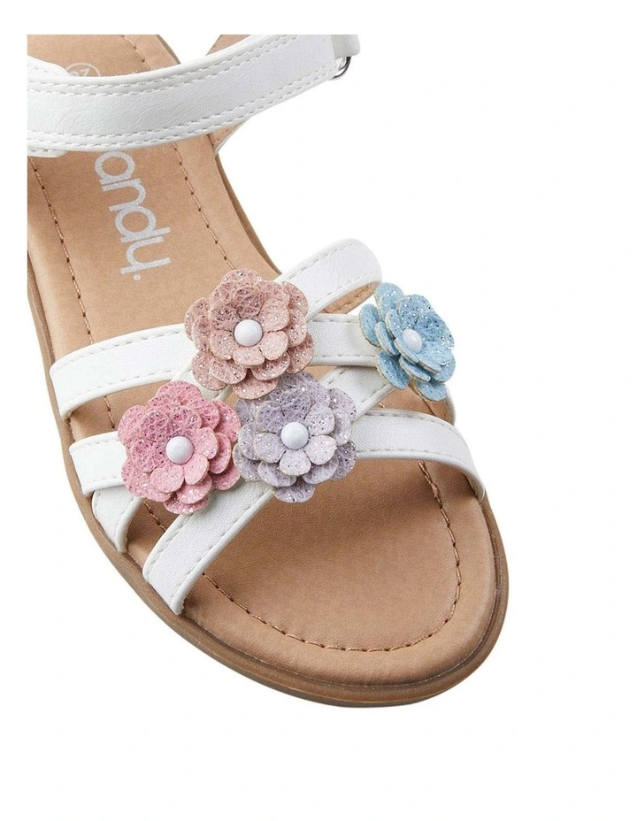 Arabella Sandals in White image 4
