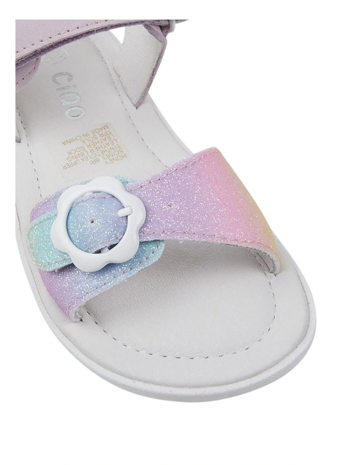 Honey Sandals in Lilac Rainbow image 4