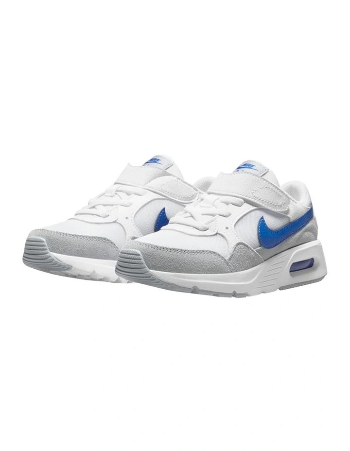 Air Max SC Pre-School Sneakers in White image 4