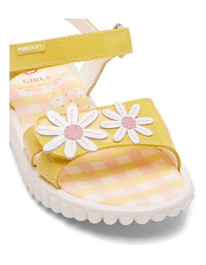 Corina Flower 418789 Sandals in Yellow image 4
